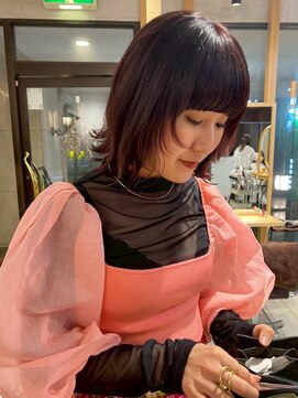 ユーリ(juli) カット/艶カラー(髪質改善カラー)/髪質改善トリートメント