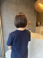 ロエ 平尾山荘(loe)&nbsp;白髪ぼかしハイライト×ベージュカラー