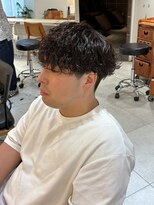 キャンバス バイ ネオリーブ 横浜西口(Canvas by neo.)&nbsp;横浜/波巻きパーマ/マッシュ