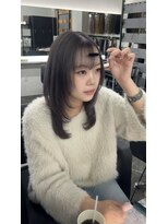 ゴートティエル(G.O.A.T TIEL)&nbsp;顔周りレイヤーカットグレージュ