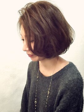 ビグディーサロン(BIGOUDI SALON) ノームコア大人女子×《ヌーディーボブ》