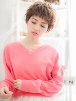 モッズヘア 越谷(mod's hair)&nbsp;外国人風暖色系カラー小顔マッシュウルフ越谷20代30代40代a!