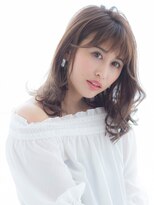 ノブヘアデザイン 杉田店(NOB hairdesign)&nbsp;〈NOB杉田店〉とろみアッシュくびれセミディ立体感ハイライト