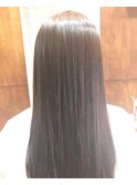 ツヤツヤで指通り軽いトリートメント