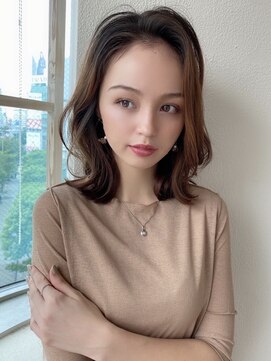 アフロート ディル(AFLOAT D'L) AFLOAT《矢田菜津紀》表参道/レイヤーくびれ◎20代30代髪型