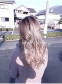 外国人風バレイヤージュ