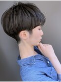【morio池袋】綺麗でかっこいい黒髪ショート♪