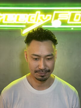 グリーディーフォックス 代々木(Greedy FOX) かき上げヘア/サイドパート/韓国マッシュ/フェードカット/代々木