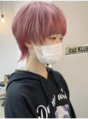 【cuzKLUB】ユニセックスショートウルフピンク【池袋】