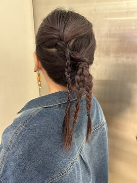 パーク なんば本店(PARK.) 三つ編みみっつ