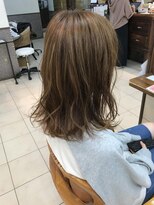 クアトロ グランシュ 川崎店(QUATRO × GranCieux)&nbsp;ロングボブ