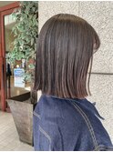 切りっぱなしボブ