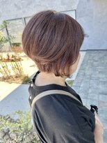 ドロップ ウタヅ(Drop UTAZU)&nbsp;ステップボーンカット×白髪ぼかしカラー