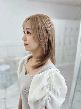 ネフ(NeF) ケアブリーチのやわらかミルクティベージュ