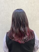 ラブズラフズ 下上津役店 (Loves Laughs)&nbsp;インナーカラー×レッドピンク♪