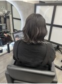 透明感あふれるダークグレーで叶える大人のくすみカラー☆