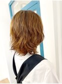 【パーマ】ボブにデジタルパーマで洗練されたスタイル
