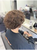 MEN’S HAIR/サーフカール/刈り上げセンターパート/木更津