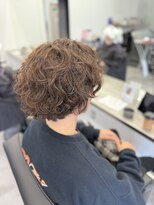 アイスプロドバイブルーム 木更津店(ice prod by bloom)&nbsp;MEN’S HAIR/サーフカール/刈り上げセンターパート/木更津