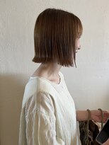 テューア ヘア ガーデン(tua hair garden)&nbsp;ぱつっと切りっぱなしボブ
