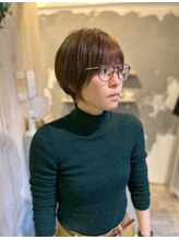 エイチヘア(h hair) 【hhair 四条大宮】スリムショート