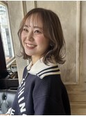 似合わせ/レイヤーカット/グレージュ／ベージュ/髪質改善