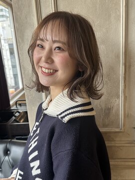 トリア(the tria) 似合わせ/レイヤーカット/グレージュ／ベージュ/髪質改善