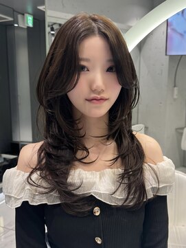 レディアル 渋谷(REDEAL) 韓国ヘア/ブリーチ/暖色カラー/ワンホン【レイヤー/渋谷】