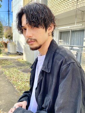 エリマバイフィフス 調布(elima by fifth) 乾かしただけでキマるニュアンスパーマセンターパート