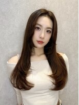 ワンカールで可愛い柔らか縮毛矯正ワンホンヘア