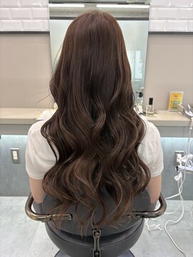 リリー(Lilley) 【稲永麻衣】コリエク+羽エクステ+ロングヘア+韓国ヘア