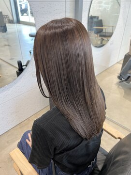 ビーヒアナウ N゜03 金沢駅西店(BE HERE NOW) 髪質改善カラー/アッシュブラウン