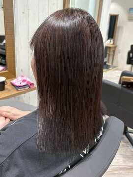 エミュー 大船店(emue) 大船駅髪質改善カラーオリーブベージュグレージュカラー40代50代