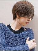 20代30代40代50代耳かけショート前髪なしハンサムショートカット