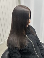 サムシング(Something.)&nbsp;ロングヘア/グレージュ/暗髪カラー