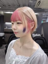 ロテ 名古屋 名駅店(Lote.) ミディアムヘア/デザインカラー/フェイスフレーミング/名古屋