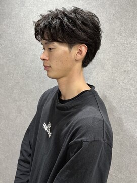 MEN’S HAIR/波巻ツイストスパイラル/フェザーパーマ/太田