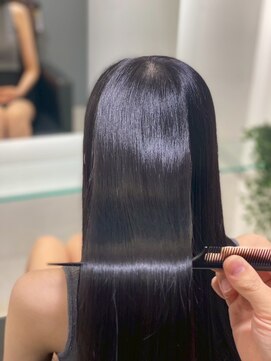アース 常盤平店(HAIR & MAKE EARTH) 髪質改善×水光ストレート