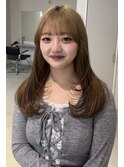 小顔見え顔まわりレイヤー×朝ラク