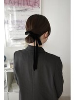 ニュイ(NUIT)&nbsp;結婚式参列ヘアセットタイトシニヨン