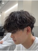 波巻きパーマ名古屋メンズヘア