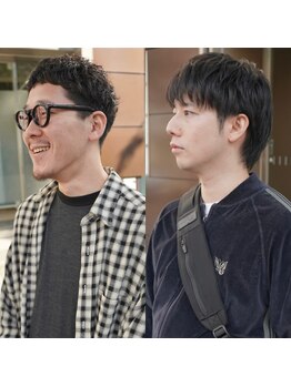 イシハラヘアサロン(ISHIHARA.hair salon)の写真/メンズカットでビジネスカジュアルもパーマもお任せ！デキる男を演出☆