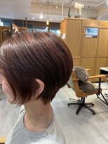 ハレヘアー ホーム(Hale hair home)&nbsp;Orange beige/short