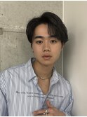 30代大人男子の色気ヘア。毛流れニュアンスパーマ