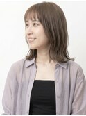 夏に涼しく見える♪白髪も馴染む高発色グレージュ