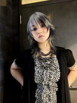 イリス 心斎橋(.elice)&nbsp;ショートカットミニウルフカットショートウルフチェリーブラウン