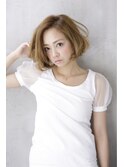 クールショート・ピンクベージュ・ボブルフ[元住吉/元住吉駅]