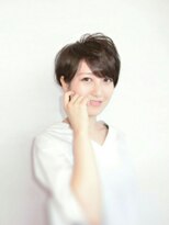 カネコ KANEKO美容室 田中店&nbsp;ふんわりひし形ショートヘア