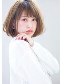 デジタルパーマでとろみワンカールの大人かわいいボブ　ロブ