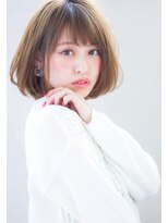 デジタルパーマでとろみワンカールの大人かわいいボブ　ロブ